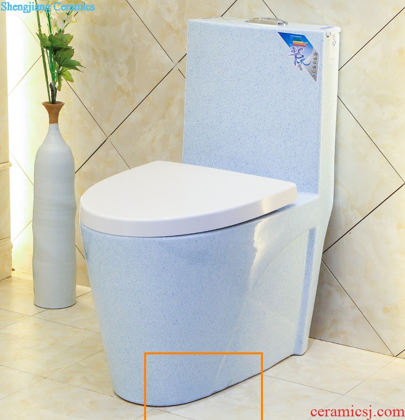 Toilet sanitary toilets siphon type household implement water-saving odor-proof slow down ceramic toilet