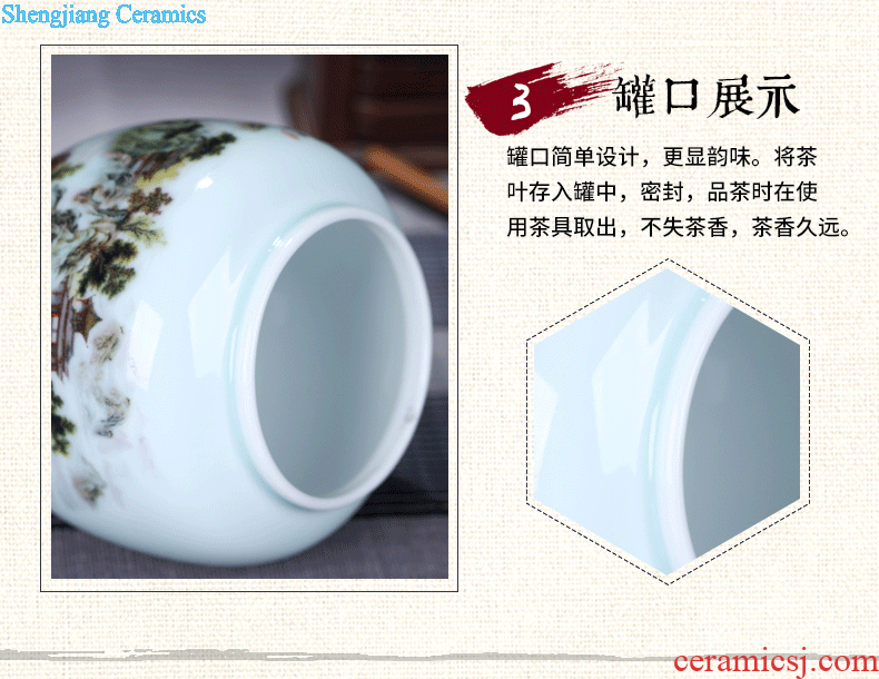 Jingdezhen ceramics antique blue and white porcelain vases, flower arrangement lucky bamboo vase home sitting room adornment is placed