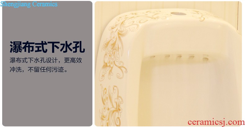 Post, qi sanitary ware jingdezhen ceramic urinal wall urinal kindergarten children male urinals sun tree