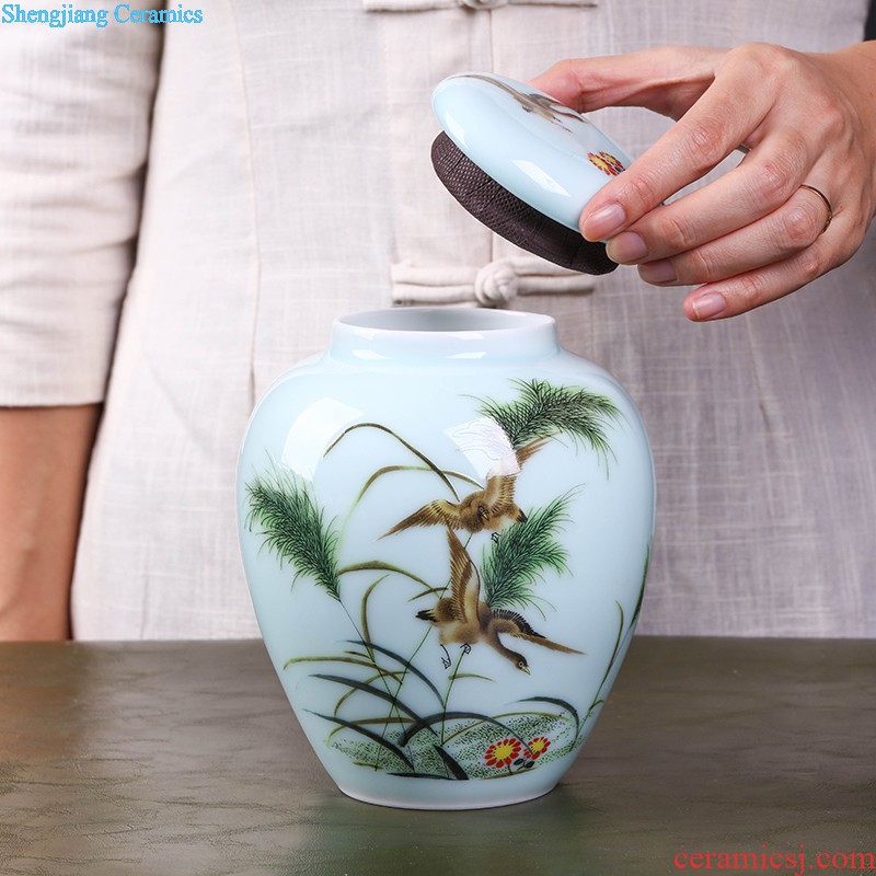 Wine accessories furnishing articles of jingdezhen ceramic crafts creative furnishing articles of contemporary sitting room household act the role ofing is tasted