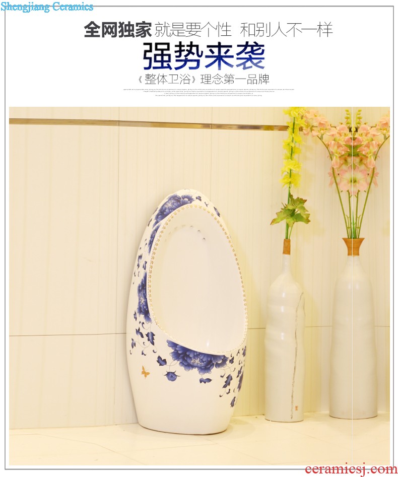 Koh larn, qi stage basin sink lavatory ceramic european-style bathroom art potted flower of the basin that wash a face