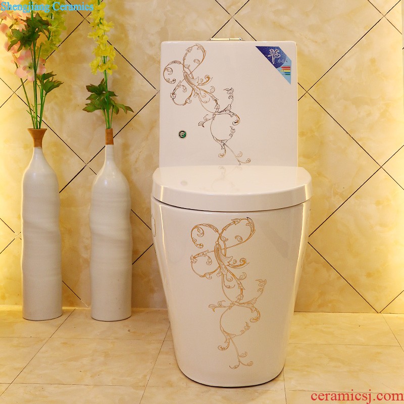 Basin of wash one one small ceramic column type washs a face basin bathroom column column vertical floor type household