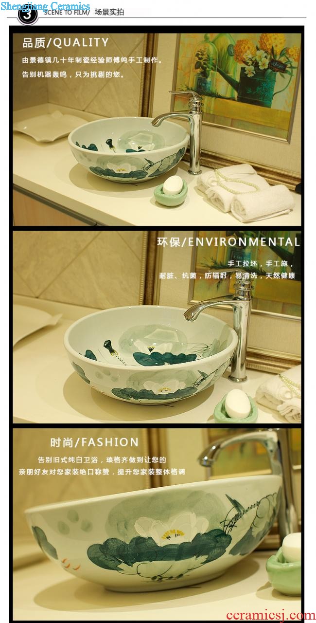 Lavabo ceramic column toilet bowl washing pool balcony sink lavatory toilet pillar landing