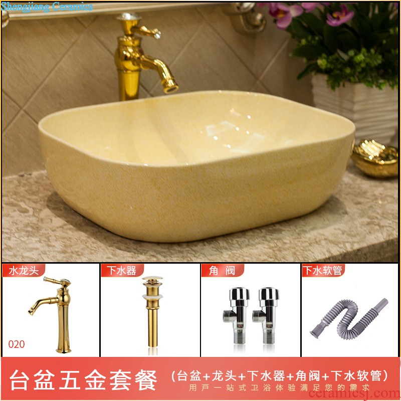 M beautiful ceramic sanitary ware of toilet stage basin sink toilet lavatory basin that wash a little flower