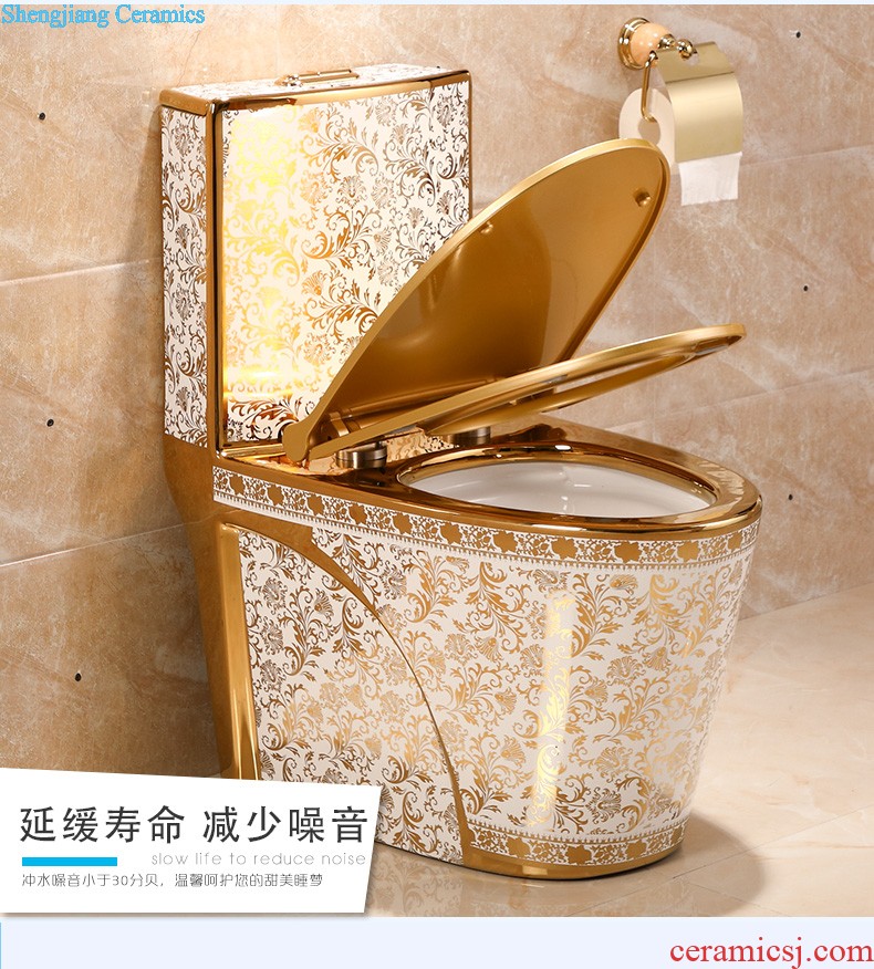 Household ceramic toilet pit from 305 400 against the stench, small family siphon toilet toilet implement