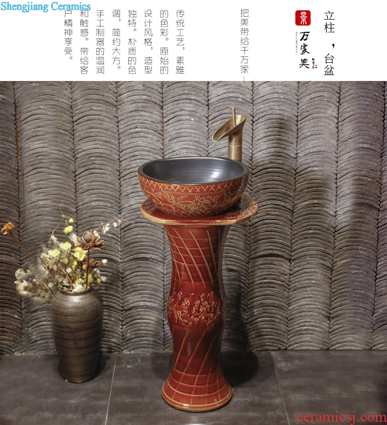 Small basin of wash one vertical integrated basin ceramic column type washs a face basin bathroom column column vertical floor type