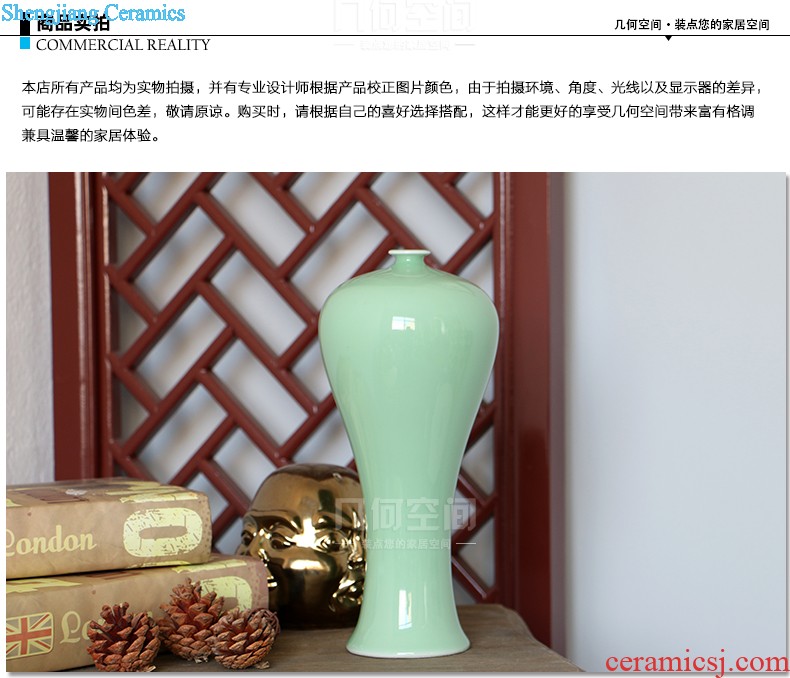 Jingdezhen ceramics household receive storage tank handmade silver Atlantic elegance general tank