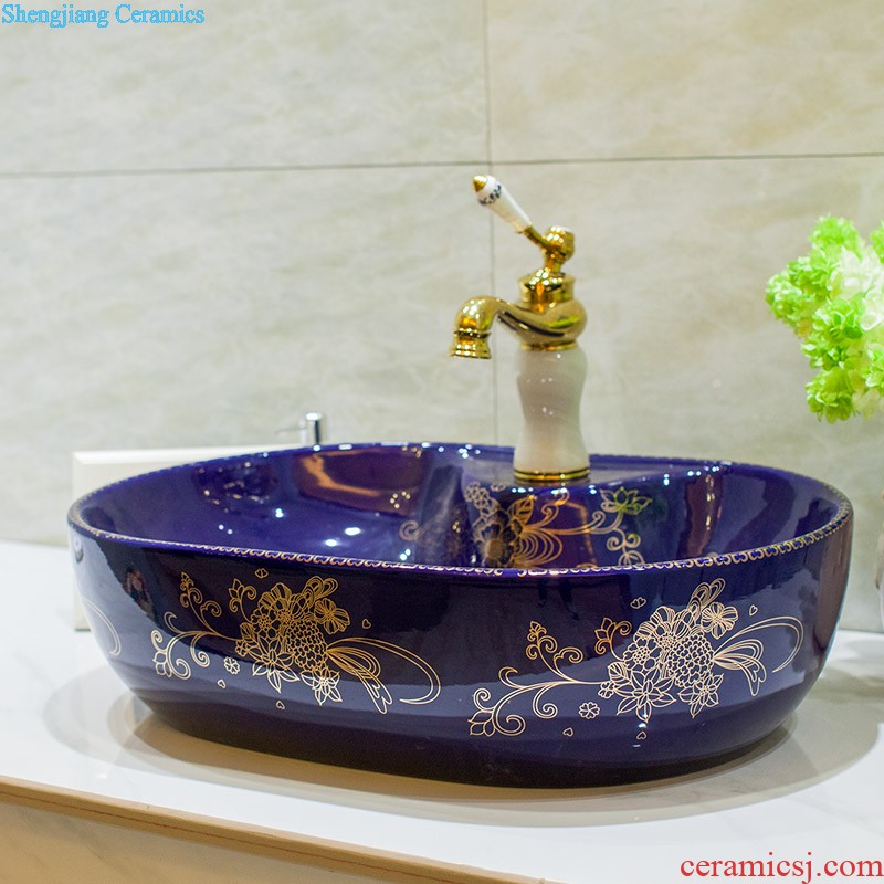 Koh larn, qi increase stage basin ceramic toilet lavabo that defend bath lavatory art flower season the blue oval