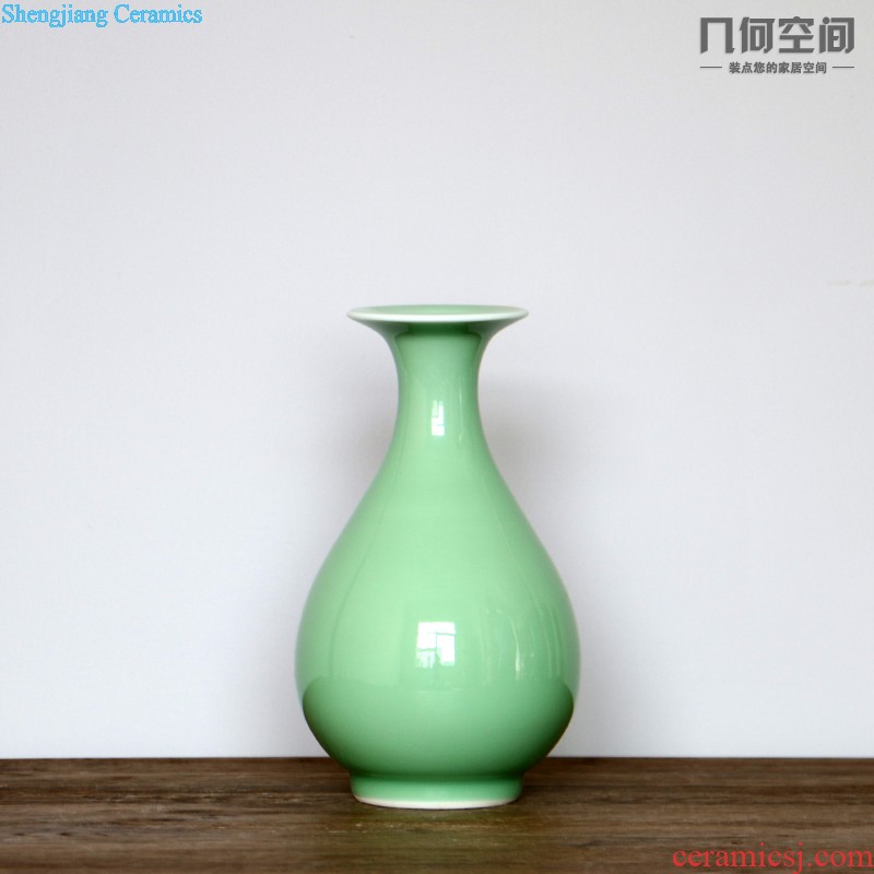 Jingdezhen ceramics household receive storage tank handmade silver Atlantic elegance general tank