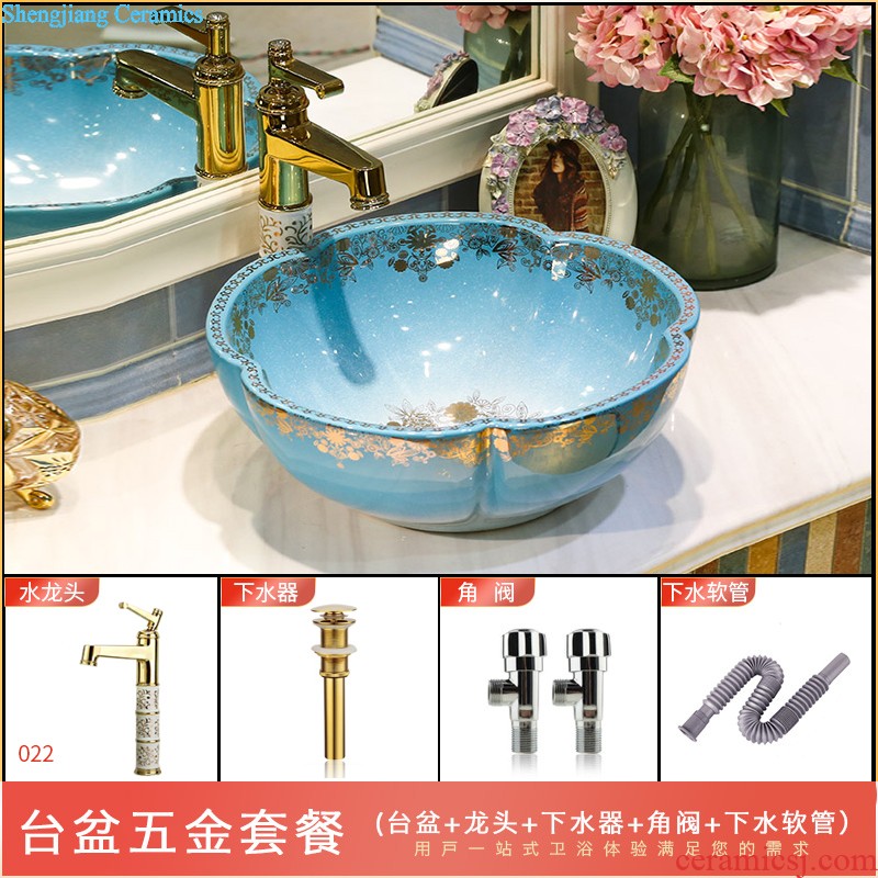 M beauty increase stage basin ceramic toilet lavabo that defend bath lavatory basin art wing texture