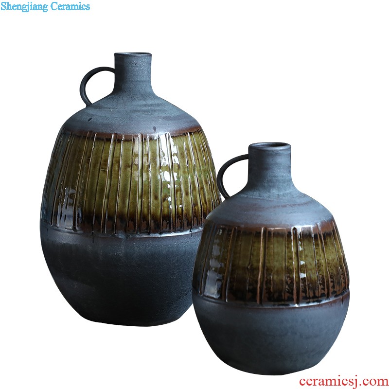 Jingdezhen ceramic vase furnishing articles sitting room porch hand-painted vases contracted household adornment style floor vase