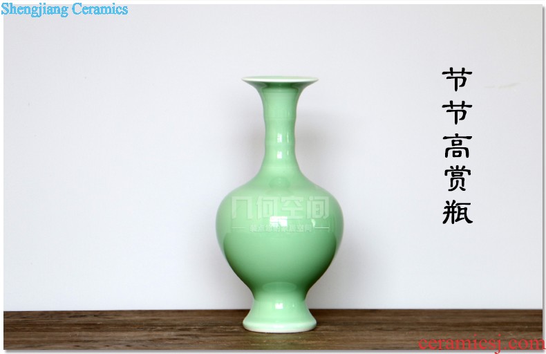 Jingdezhen ceramics household receive storage tank handmade silver Atlantic elegance general tank