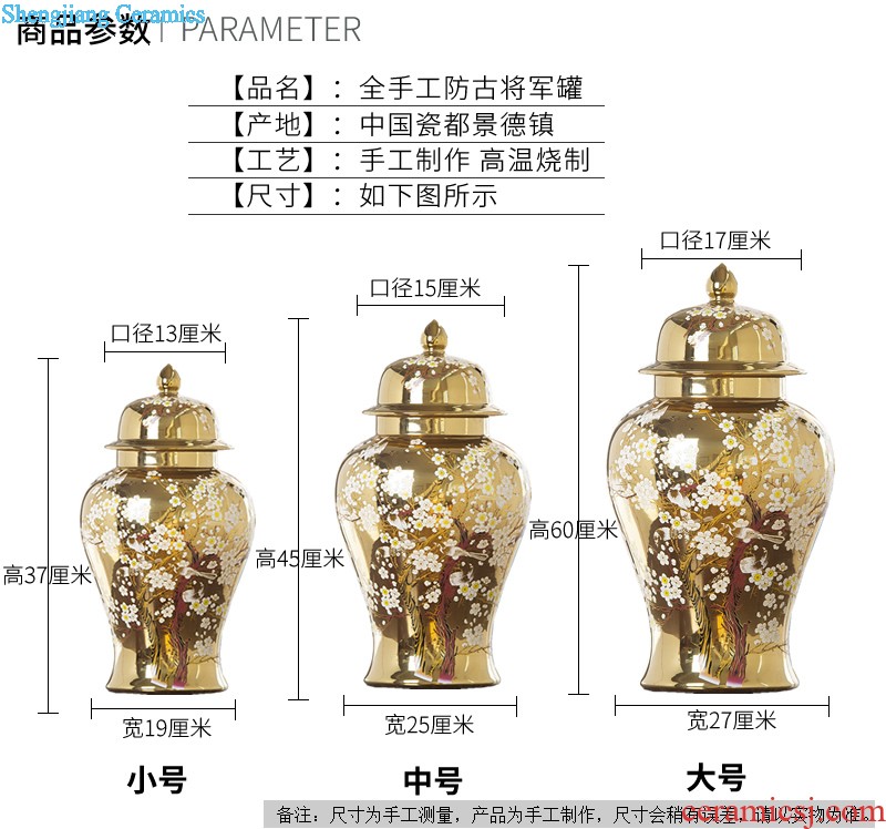 Jingdezhen ceramic contracted white rope vase Small pure and fresh and dried flowers flower arrangement sitting room place home decoration