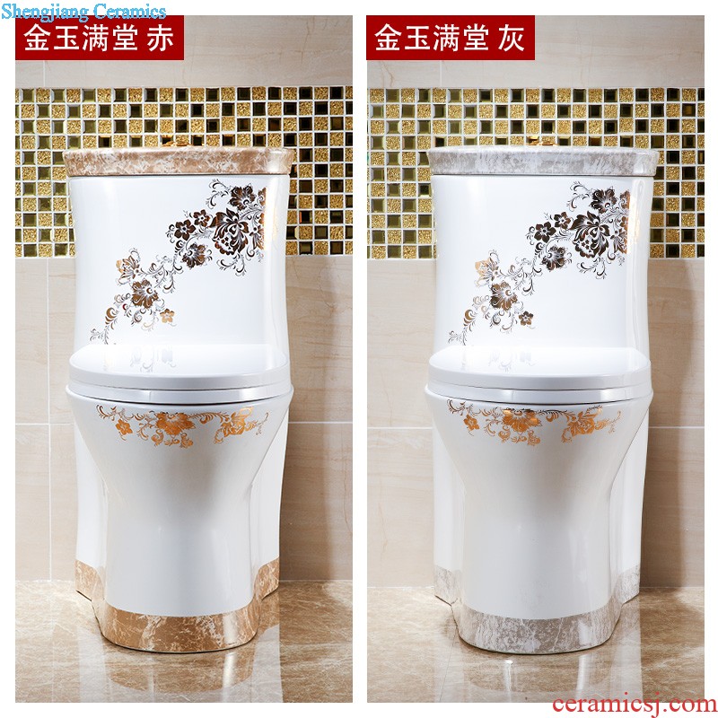 Post, neat square table miniascape, ceramic lavabo that defend bath lavatory basin art basin Golden feather room