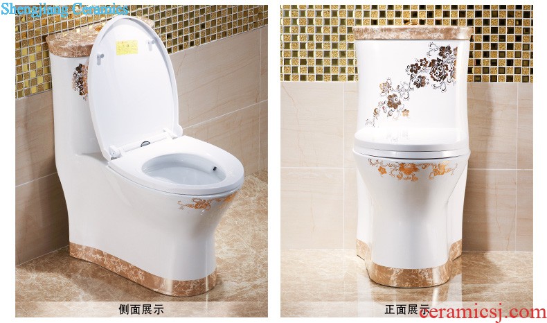 Post, neat square table miniascape, ceramic lavabo that defend bath lavatory basin art basin Golden feather room