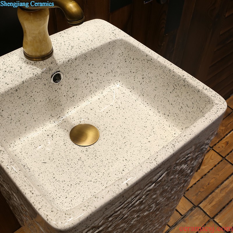 Jia depot antique art the sink on the ceramic basin oval creative personality bathroom sinks restoring ancient ways