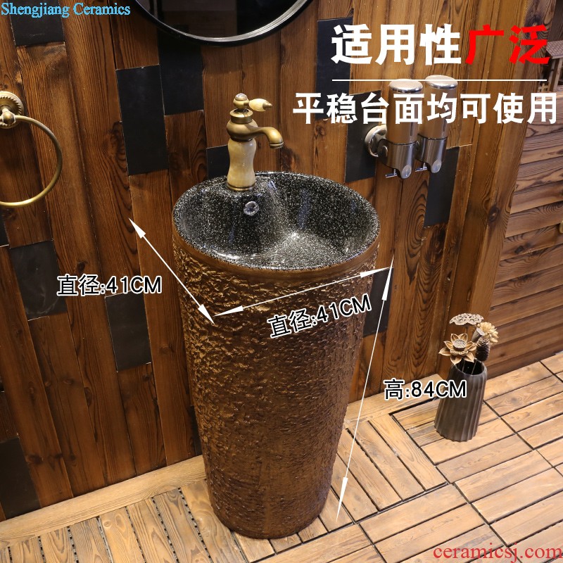 Jia depot floor toilet lavatory basin ceramic lavabo toilet Siamese balcony one column