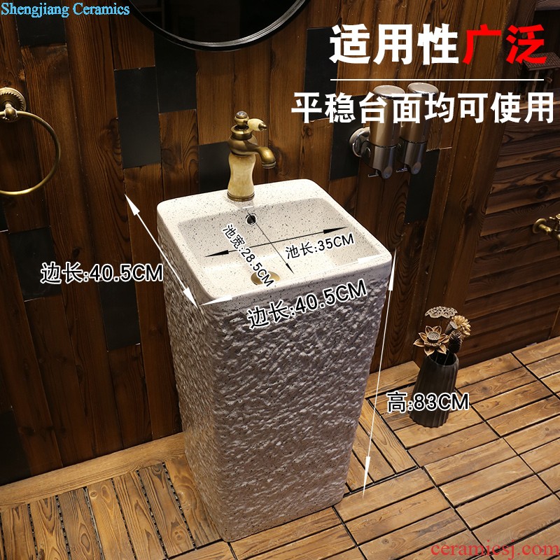 Jia depot antique art the sink on the ceramic basin oval creative personality bathroom sinks restoring ancient ways