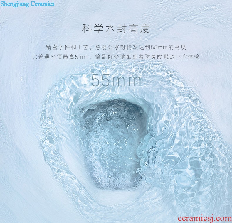 Jia depot sanitary toilet Pumping sit lavatory water-saving toilet flushing toilet normal siphon ceramics