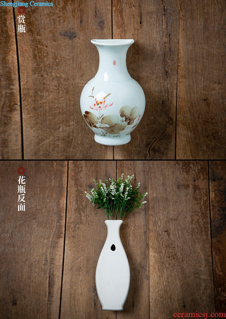 Jingdezhen imitation jun porcelain ceramic horse to successful antique new Chinese style classical household adornment handicraft furnishing articles sitting room