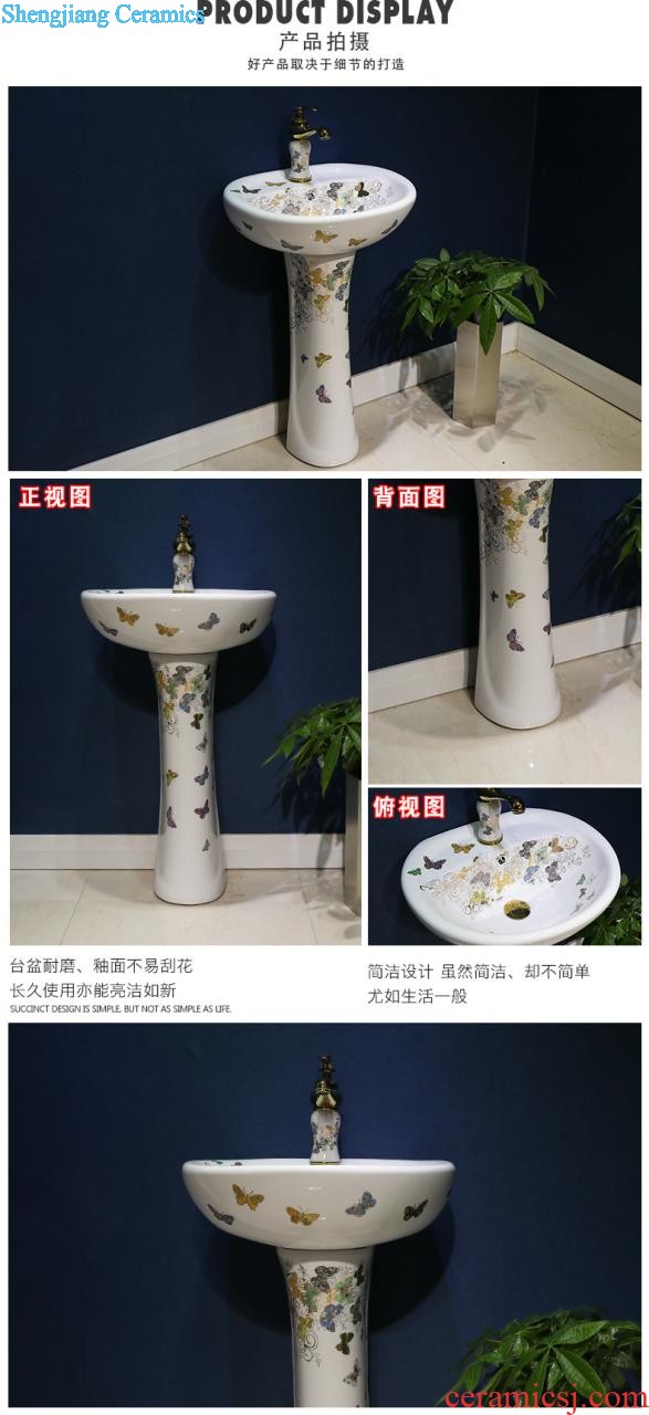 M beauty outdoor restoring ancient ways the sink basin of jingdezhen ceramic column courtyard floor balcony sink