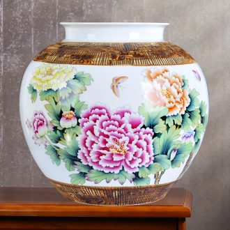 Handicrafts retro ceramic vases, trinkets, creative home furnishing articles counter sitting room adornment dry vase