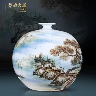 Jingdezhen ceramic tea pot all hand seal pot pu 'er seven cakes tea urn storage wake POTS of tea tea bucket box