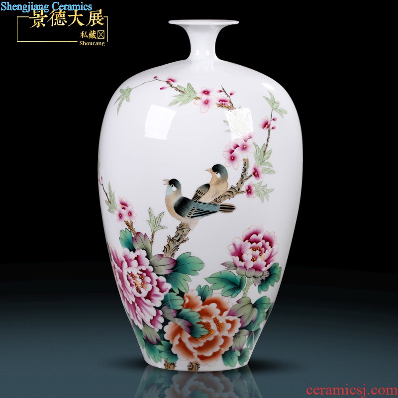 New classical Chinese style ceramic vases, furnishing articles wine decorations decoration flower arrangement sitting room porch creative arts and crafts