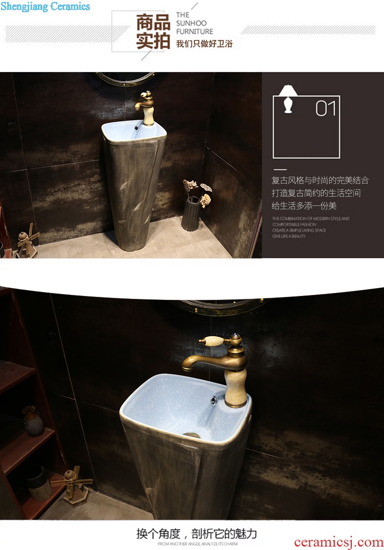 Jia depot on the ceramic basin to the oval wash gargle lavabo lavatory basin bathroom art home