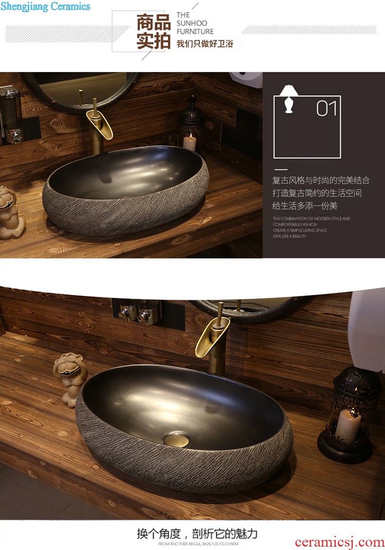 Jia depot archaize basin stage basin of Chinese style personality sinks ceramic art basin toilet lavabo restoring ancient ways