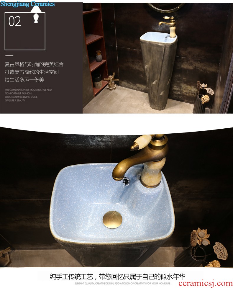 Jia depot on the ceramic basin to the oval wash gargle lavabo lavatory basin bathroom art home