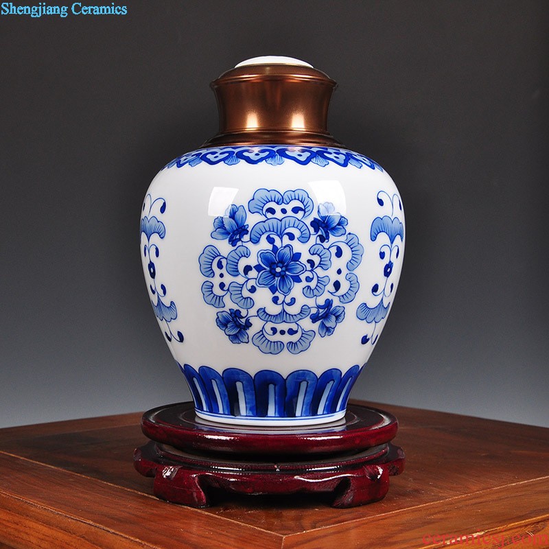 Household act the role ofing is tasted Classical Ming and qing dynasties antique Chinese vase furnishing articles Collection of jingdezhen porcelain decorative furnishing articles in the living room