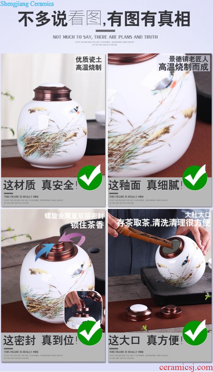 Large white vase furnishing articles wine accessories lucky bamboo vase water raise contracted flower arranging, jingdezhen ceramics