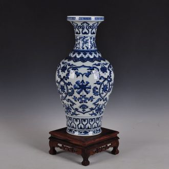 Jingdezhen ceramics hand-painted large-sized caddy ceramics Pu 'er tea tea urn storehouse and receives POTS