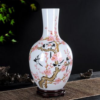 Jingdezhen ceramic tea pot seal pot Hand-painted plum flower pot Pu 'er wake tieguanyin tea POTS