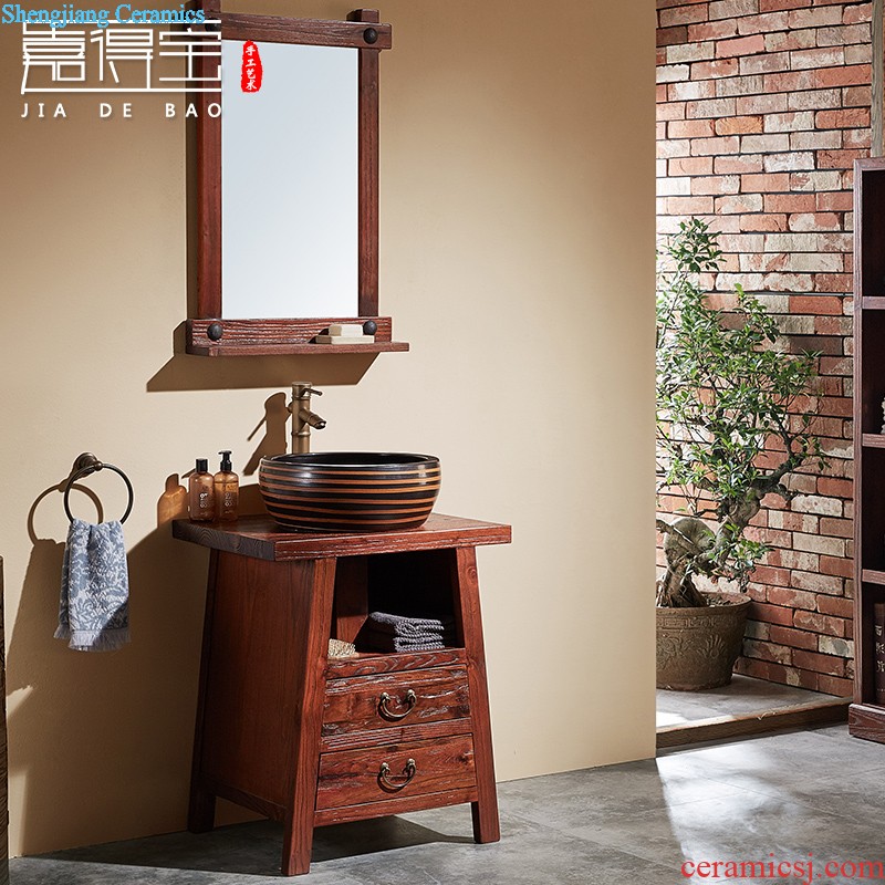 Jia depot Modern Jane European stage basin Sinks ceramic lavabo creative personality art basin