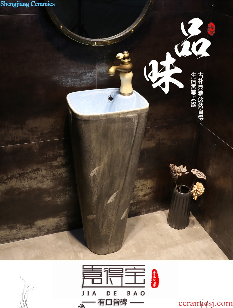 Jia depot on the ceramic basin to the oval wash gargle lavabo lavatory basin bathroom art home