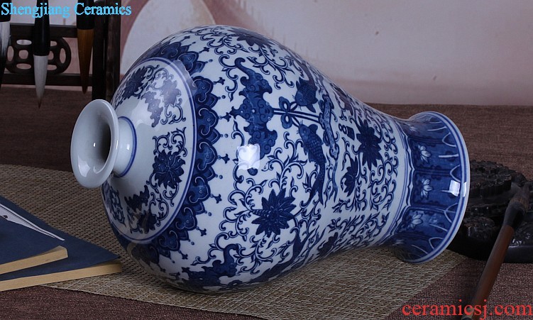 Jingdezhen ceramic vase sitting room is contracted Europe type is resided abstract art TV ark furnishing articles of handicraft ornament