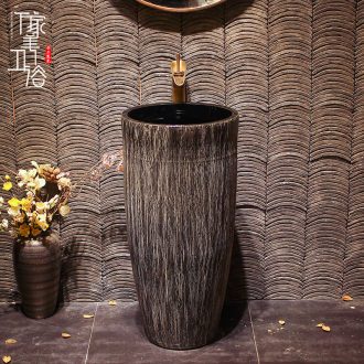 Lavabo ceramic column toilet bowl washing pool balcony sink lavatory toilet pillar landing