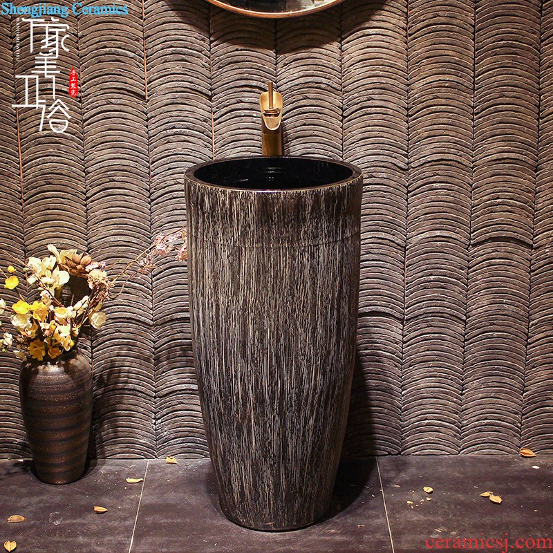 Lavabo ceramic column toilet bowl washing pool balcony sink lavatory toilet pillar landing