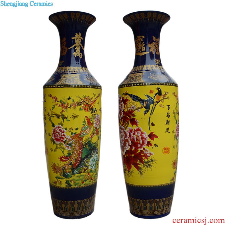 Jingdezhen ceramics Jinling twelve women painted the vase Chinese wind rich ancient frame sitting room adornment handicraft furnishing articles