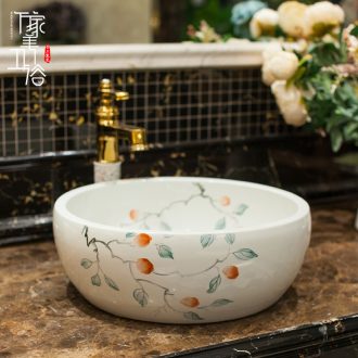 Jingdezhen ceramic toilet stage basin Europe type restoring ancient ways of art basin basin bathroom lakes of the basin that wash a face