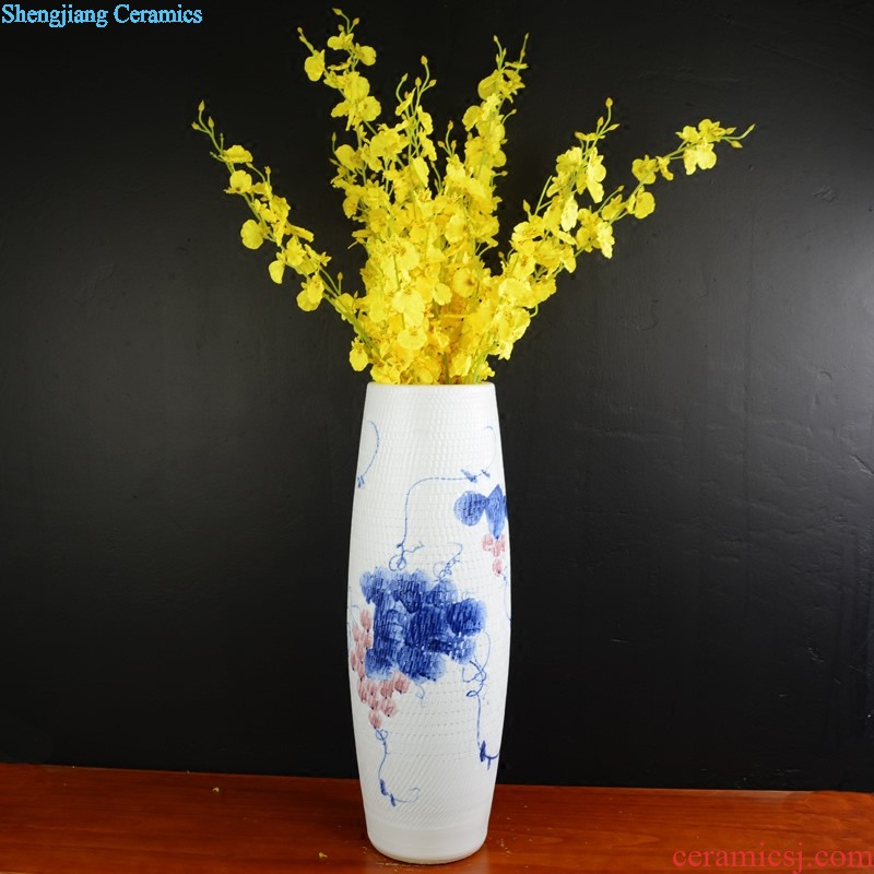 European American ceramic vases, dried flowers flower arrangement table place to live in the sitting room porch simulation flower decoration accessories