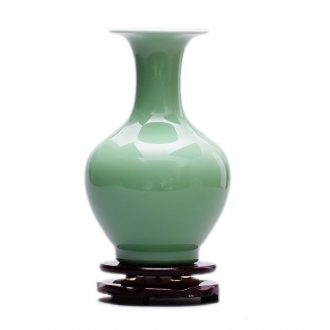 Jingdezhen ceramics The quartet lucky bamboo vase The living room table decoration flower art handicraft furnishing articles