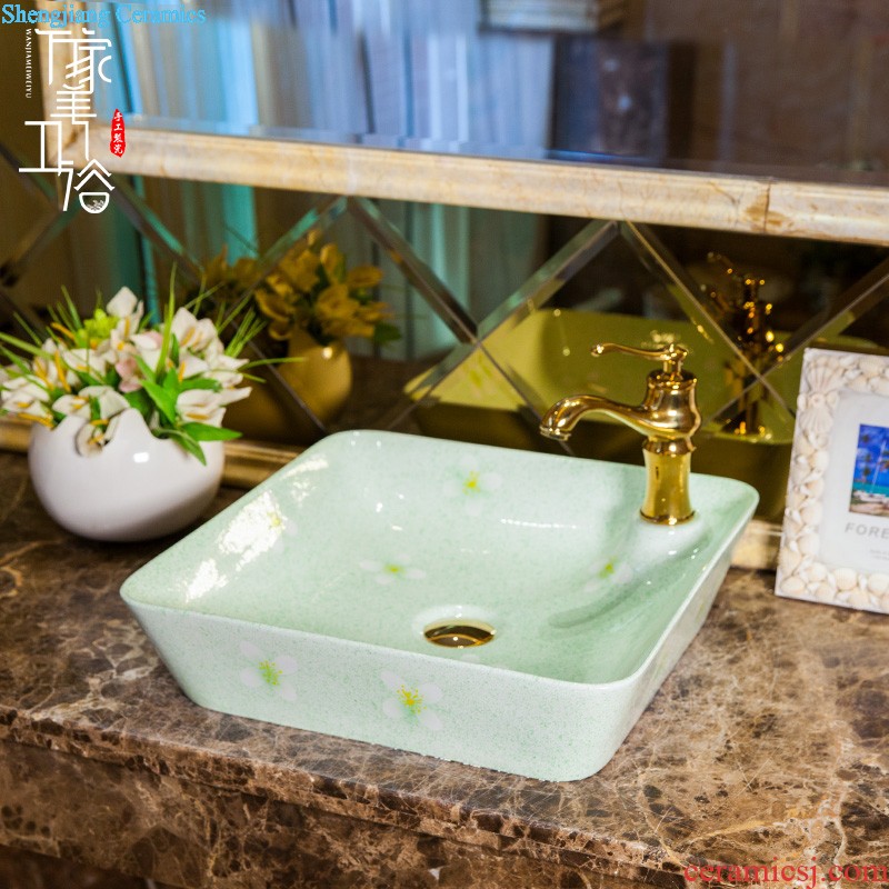 M beautiful stage basin sink ceramic sanitary ware of the basin that wash a face basin sinks elliptical solitary feng-chun ye TY727