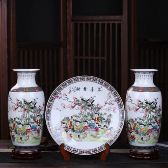 Hand draw archaize sweet under the blue and white porcelain glaze vase and furnishing articles of Chinese style the study background of adornment handicraft decoration