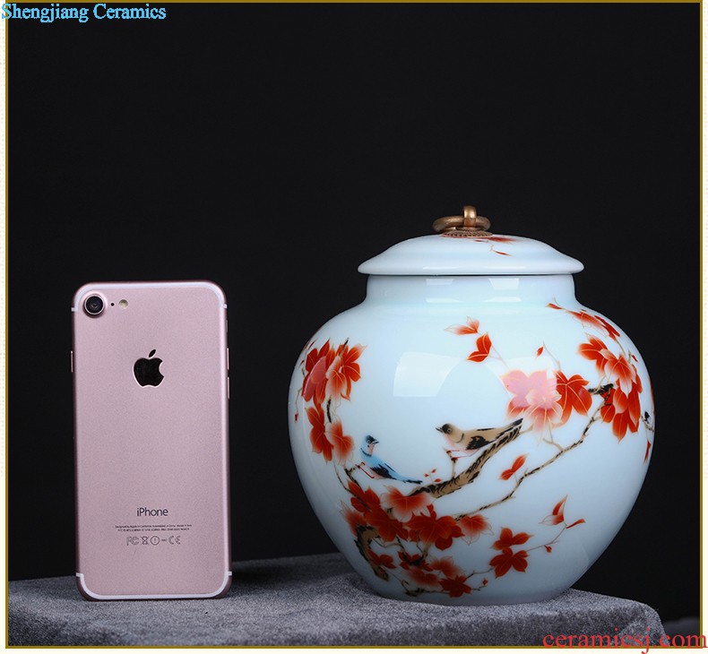 To make Imitation of jingdezhen ceramics kiln vase Chinese style restoring ancient ways furnishing articles Adornment household decoration process