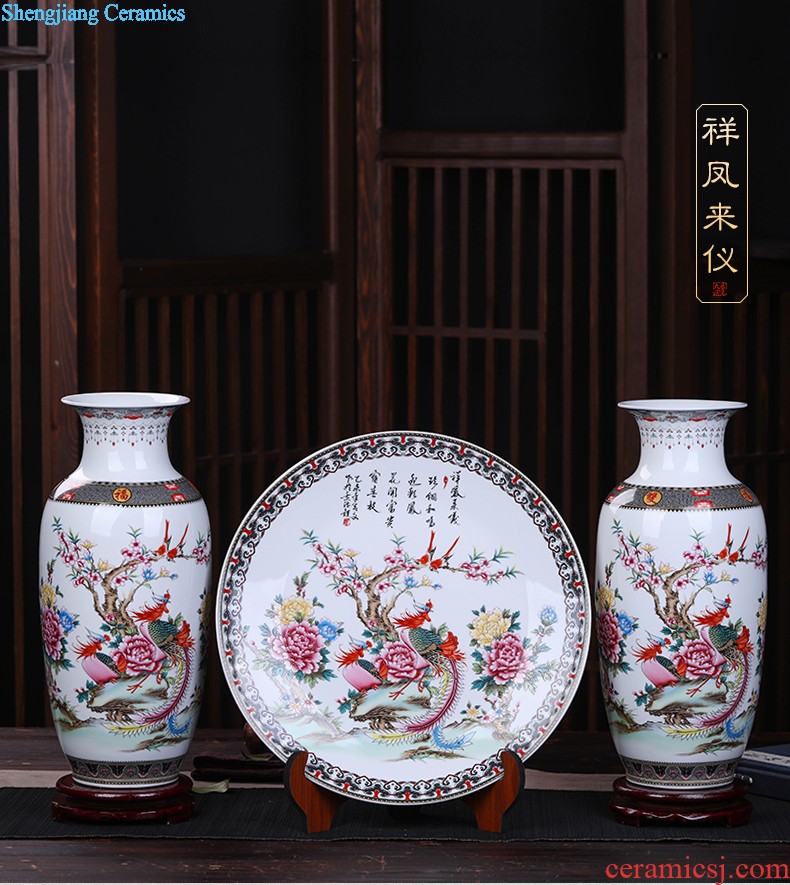 Hand draw archaize sweet under the blue and white porcelain glaze vase and furnishing articles of Chinese style the study background of adornment handicraft decoration