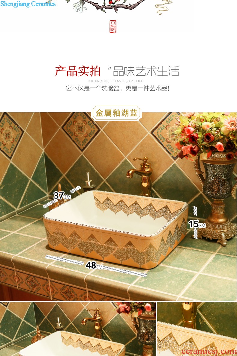 M beautiful square of toilet wash basin basin stage basin sinks on the ceramic lavabo art basin