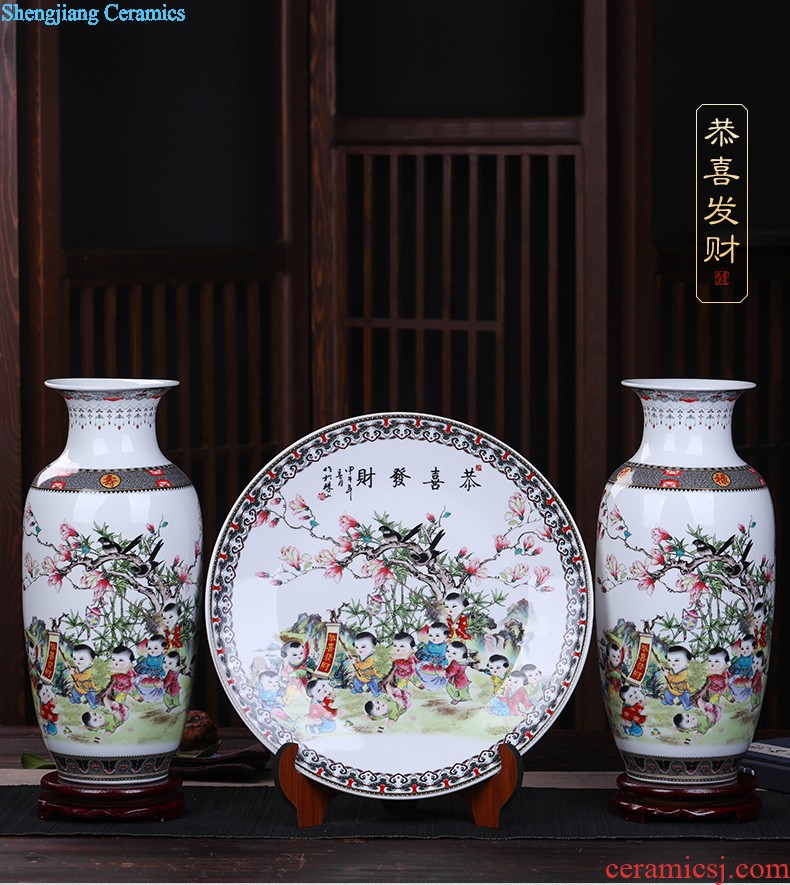 Hand draw archaize sweet under the blue and white porcelain glaze vase and furnishing articles of Chinese style the study background of adornment handicraft decoration